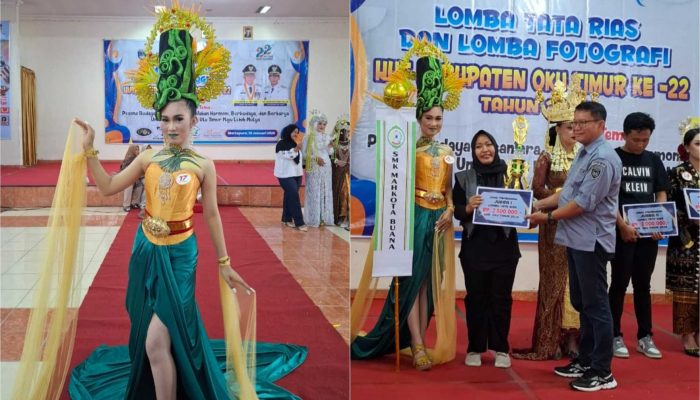 SMK Mahkota Buana Raih Juara Pertama di Lomba Makeup dalam Rangka HUT Kabupaten OKU Timur yang ke 22