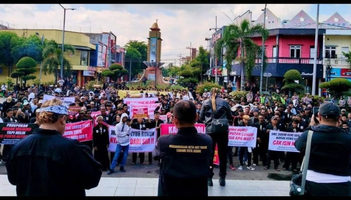 PSHT Nyatakan Keberatan atas Parapatan Luhur 2026 Versi Murjoko, Ratusan Warga Gelar Aksi di Madiun