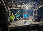 Pastikan Kamtibmas Kondusif, Polsek Madang Suku I Intensifkan Monitoring Ronda Malam Warga