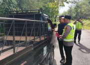 Tekan Angka Kecelakaan dan Perkuat Kamtibmas, Polsek Madang Suku I Gelar Patroli dan Razia Siang