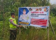 Aiptu Triyono Sosialisasikan Pencegahan Curanmor kepada Masyarakat Madang Suku I