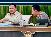 Presiden Prabowo Beri Arahan dalam Rapim TNI–Polri, Tekankan Profesionalisme dan Kedekatan dengan Rakyat