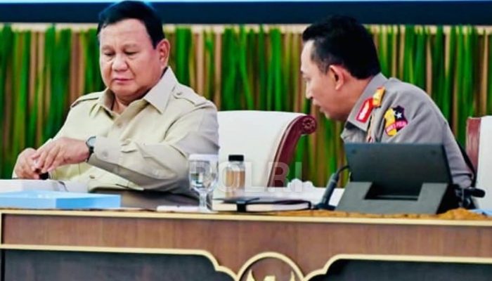Presiden Prabowo Beri Arahan dalam Rapim TNI–Polri, Tekankan Profesionalisme dan Kedekatan dengan Rakyat