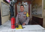 Aipda Saleh Laksanakan Kegiatan Mantap Mako di Mapolsek Madang Suku I