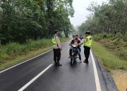 Aipda Saleh Pimpin KRYD Patroli dan Razia Siang di Wilayah Madang Suku I