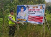 Aipda Saleh Sosialisasikan Antisipasi Curanmor kepada Warga Madang Suku I