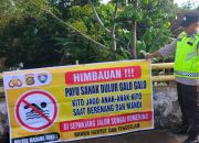 Polsek Madang Suku I Sosialisasikan Bahaya Berenang di Sungai kepada Warga