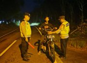Aiptu Andres Pimpin KRYD Patroli dan Razia Malam di Wilayah Polsek Madang Suku I