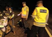 Bripka Bobi Juanda Pimpin Patroli dan Razia Malam, Polsek Madang Suku I Cegah Kejahatan Jalanan