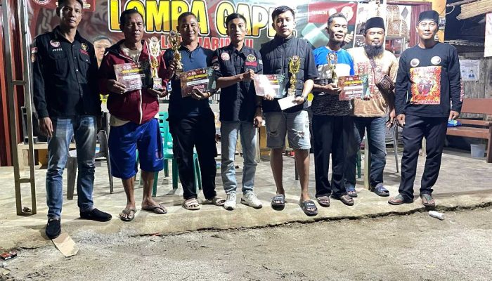 LSM Harimau Gelar Lomba Gaple, Jadi Ajang Silaturahmi dan Prestasi Warga