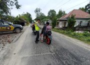 Aipda Saleh Pimpin KRYD Patroli dan Razia Siang, Jaga Kamtibmas di Madang Suku I
