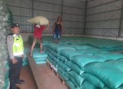 Kawal Penyaluran Jagung ke Bulog, Polsek Buay Pemuka Peliung Dukung Ketahanan Pangan Nasional
