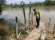 Polsek Madang Suku I Pantau Debit Sungai Komering, Warga Desa Pesisir Masih Aman dari Banjir