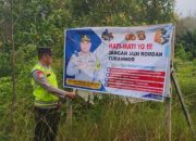 Aipda Saleh Sosialisasikan Antisipasi Curanmor, Ajak Warga Tingkatkan Kewaspadaan