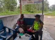 Pererat Kemitraan dengan Warga, Brigpol Suyudi Gelar Sambang dan Binluh di Madang Suku I