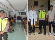 Polsek Madang Suku I Laksanakan Pengamanan Ibadah Minggu Kasih di Gereja GKSBS Harjomulyo
