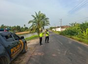 Patroli Sore Polsek Belitang II, Antisipasi 3C dan Balap Liar di Jalan Raya BK 15