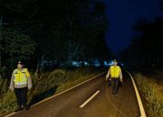 Dipimpin Aiptu Zulkarnaen, Polsek Madang Suku I Gelar Patroli Razia Malam Jaga Keamanan Wilayah
