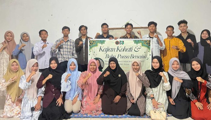 Refleksi Diri di Bulan Ramadhan, HMI Komisariat STKIP OKU Timur Gelar Kajian dan Buka Bersama