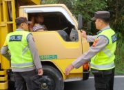 Patroli Razia Siang Polsek Madang Suku I Pastikan Kelancaran Lalu Lintas Selama Ramadhan