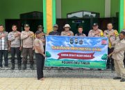 Polsek BP Peliung Laksanakan Kerja Bakti di Masjid Nurul Huda, Wujudkan Lingkungan Bersih dan Asri