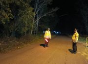 Razia Malam Digelar di Jalur Lintas Komering–Gumawang Rasuan, Polsek Madang Suku I Perketat Pengawasan