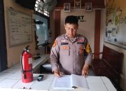 Anggota Polsek Madang Suku I Laksanakan Giat Mantap Mako untuk Tingkatkan Kesiapsiagaan Personel