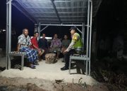 Pastikan Keamanan Lingkungan, Polsek Madang Suku I Monitoring Ronda Malam Warga