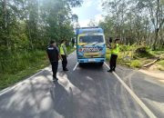 Polsek Madang Suku I Intensifkan Patroli Razia Siang di Jalan Lintas OKU Timur