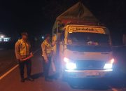 Patroli Razia Malam, Polsek Madang Suku I Perketat Pengawasan di Jalan Lintas