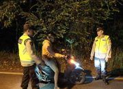Polsek Madang Suku I Gelar Patroli Razia Malam, Perkuat Pengawasan di Jalanan Wilayah Hukum