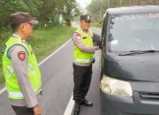 Polsek Madang Suku I Gelar Patroli dan Razia Siang Hari, Antisipasi Gangguan Kamtibmas