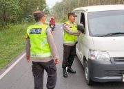 Polsek Madang Suku I Gelar KRYD Siang Hari, Antisipasi Gangguan Kamtibmas di Jalur Lintas