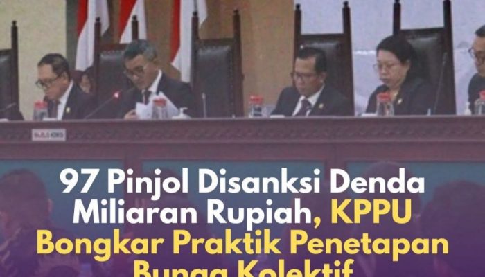 KPPU Jatuhkan Denda Rp755 Miliar ke 97 Perusahaan Pinjol, Cek Nama-namanya