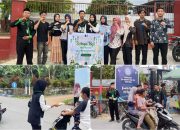HMI Komisariat STKIP Muhammadiyah OKU Timur Tebar Kepedulian Lewat Aksi Berbagi Takjil di Tanah Merah
