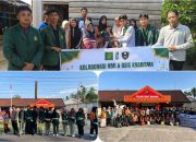 Mahasiswa, Pelajar, dan Polisi Bersatu Tebar Kebaikan di Ramadhan Melalui Aksi Sosial di Buay Madang