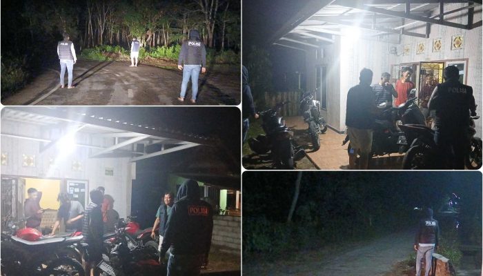 Polsek Madang Suku I Gelar Patroli Hunting Antisipasi Kejahatan 3C, Situasi Kamtibmas Tetap Kondusif