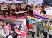Kapolres OKU Timur Tinjau Pos Pelayanan Ops Ketupat Musi 2026 di Petanggan, Pastikan Kesiapan Personel