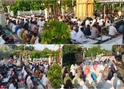 Khidmat dan Tertib, Ratusan Warga Muhammadiyah Tulus Ayu Laksanakan Salat Idul Fitri di Masjid Jami’ Mujahidin