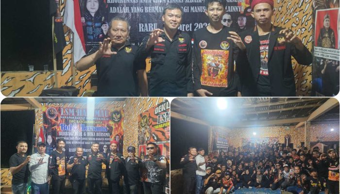 LSM Harimau Gelar Aksi Sosial Berbagi Takjil, Sekaligus Sampaikan Klarifikasi Kasus Purwasaba Dugaan Kecurangan Seleksi Perangkat Desa