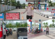 Stok BBM Kosong, Polsek Madang Suku I Monitoring SPBU Tebing Sari