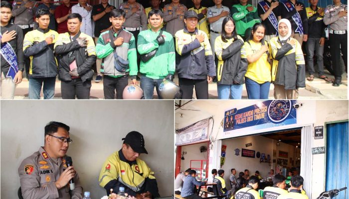 Kapolres OKU Timur Resmikan Kedai Kando Presisi, Wadah Kolaborasi Polri dan Driver Ojol