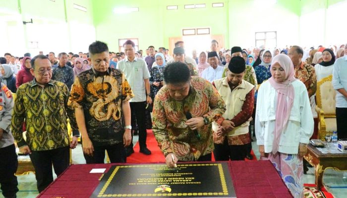 Gubernur Herman Deru Resmikan SMA Negeri 3 Martapura Berasrama, Dorong Pemerataan Pendidikan di Sumsel