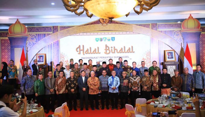 Nuansa Budaya OKU Timur Warnai Halal Bihalal Perantau Sumbagsel di Palembang