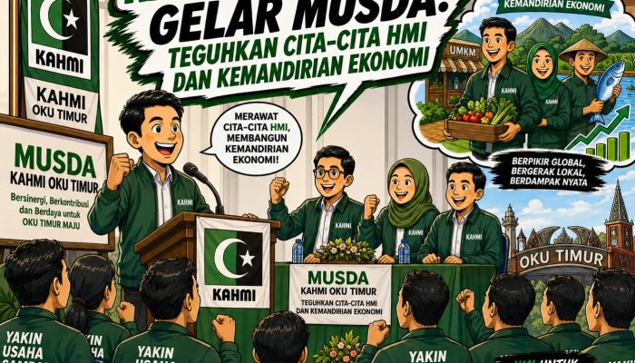 KAHMI OKU TIMUR GELAR MUSDA: TEGUHKAN CITA-CITA HMI DAN KEMANDIRIAN EKONOMI