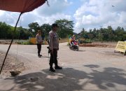 Patroli Intensif Polsek BP Peliung, Antisipasi Kejahatan 3C di Jalur Irigasi Komering