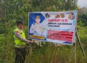 Cegah Curanmor, Aipda Saleh Gencarkan Sosialisasi Kamtibmas kepada Warga Madang Suku I