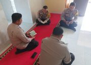 Perkuat Iman dan Kebersamaan, Personel Polsek Madang Suku I Gelar Khotmil Qur’an dan Doa Bersama