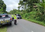 Polsek Madang Suku I Intensifkan KRYD Siang Hari, AIPTU Andres Pimpin Patroli di Jalur Lintas Komering