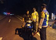 Patroli Razia Malam, Polsek Madang Suku I Antisipasi Gangguan Kamtibmas di OKU Timur